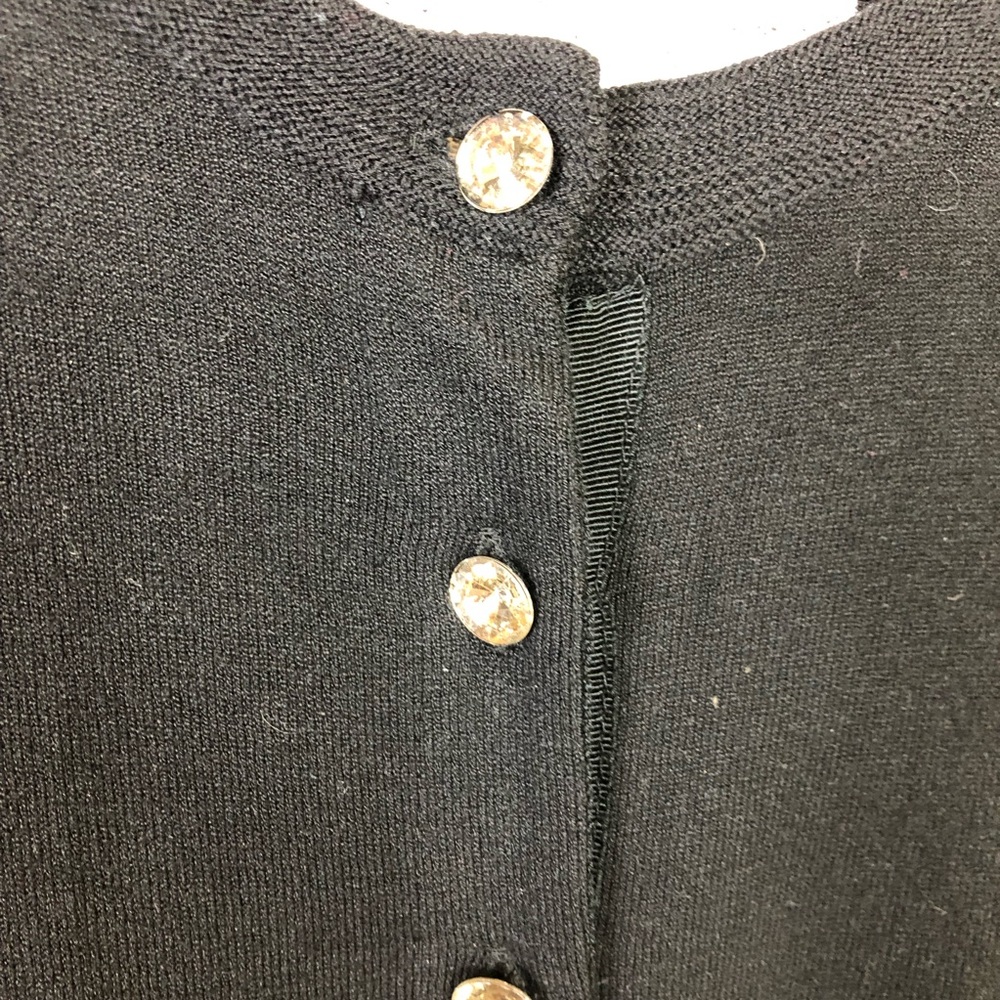 Like new Chelsea & Violet rhinestone cardigan S - Picture 2 of 5